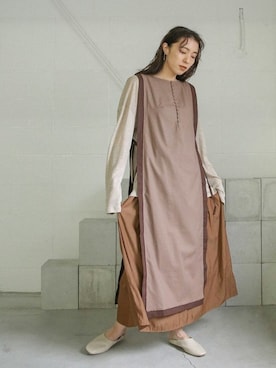 SELECT MOCAさん（レディース・160cm）の秋コーディネート