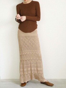 SELECT MOCAさん（レディース・160cm）の秋コーディネート