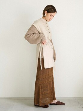 SELECT MOCAさん（レディース・163cm）の秋コーディネート