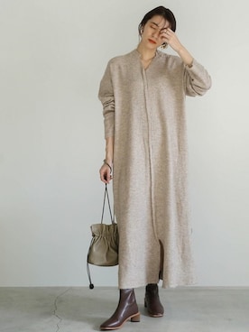 SELECT MOCAさん(レディース・160cm)の冬コーディネート