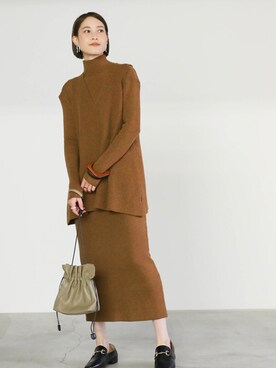 SELECT MOCAさん(レディース・160cm)の冬コーディネート