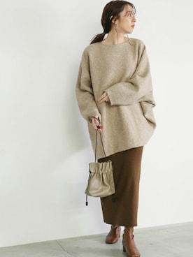 SELECT MOCAさん(レディース・160cm)の冬コーディネート