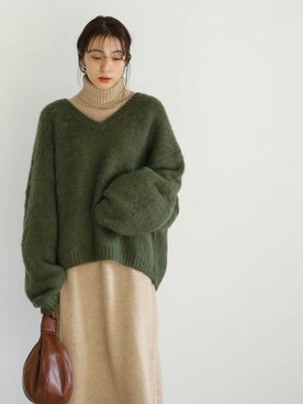 SELECT MOCAさん（レディース・160cm）の冬コーディネート