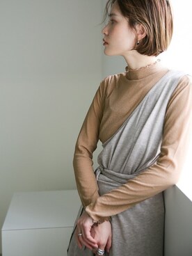 SELECT MOCAさん(レディース・163cm)の冬コーディネート