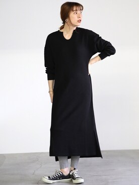 SELECT MOCAさん（レディース・160cm）の冬コーディネート