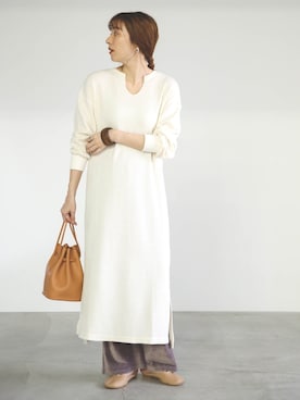 SELECT MOCAさん（レディース・160cm）の冬コーディネート