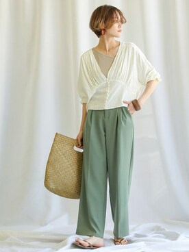 SELECT MOCAさん（レディース・163cm）の春コーディネート