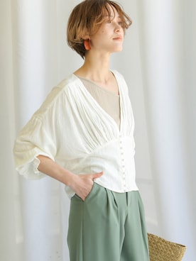 SELECT MOCAさん（レディース・163cm）の春コーディネート