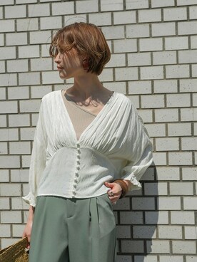 SELECT MOCAさん（レディース・163cm）の春コーディネート