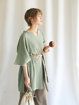 SELECT MOCAさん（レディース・163cm）の春コーディネート