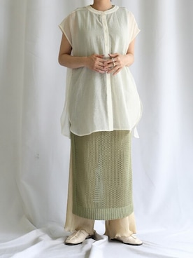 SELECT MOCAさん（レディース・153cm）の夏コーディネート