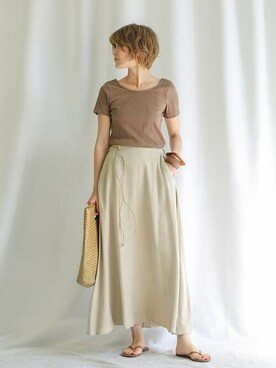 SELECT MOCAさん（レディース・163cm）の夏コーディネート