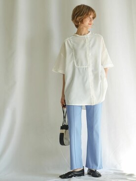 SELECT MOCAさん（レディース・163cm）の夏コーディネート