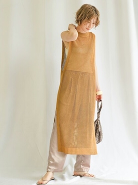 SELECT MOCAさん（レディース・163cm）の夏コーディネート