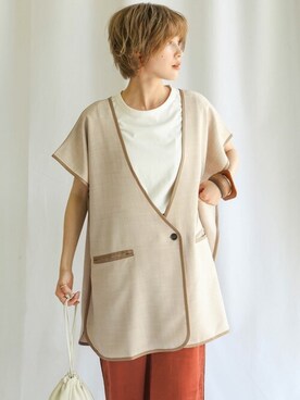 SELECT MOCAさん（レディース・163cm）の夏コーディネート