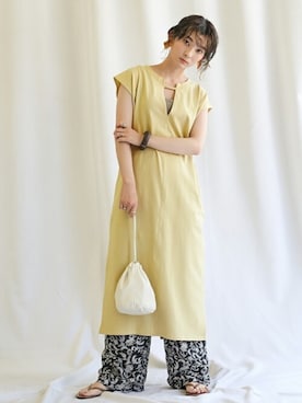 SELECT MOCAさん（レディース・158cm）の夏コーディネート