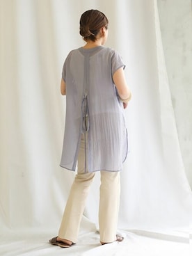 SELECT MOCAさん（レディース・153cm）の夏コーディネート