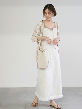 SELECT MOCAさん（レディース・163cm）の夏コーディネート