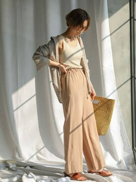 SELECT MOCAさん(レディース・163cm)の夏コーディネート