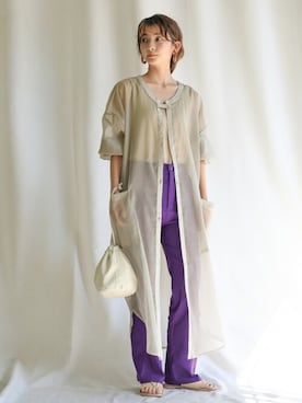 SELECT MOCAさん(レディース・158cm)の夏コーディネート
