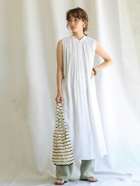 SELECT MOCAさん（レディース・158cm）の夏コーディネート