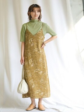 SELECT MOCAさん（レディース・158cm）の夏コーディネート