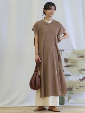 SELECT MOCAさん（レディース・158cm）の夏コーディネート