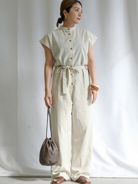 SELECT MOCAさん（レディース・163cm）の夏コーディネート