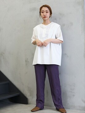 SELECT MOCAさん(レディース・163cm)の夏コーディネート