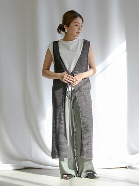 SELECT MOCAさん（レディース・163cm）の夏コーディネート