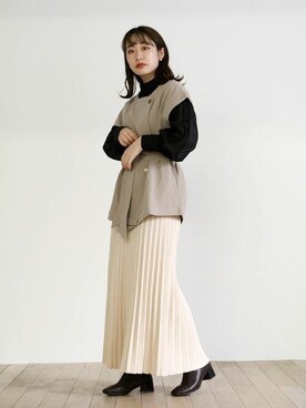 SELECT MOCAさん(レディース・162cm)の秋コーディネート