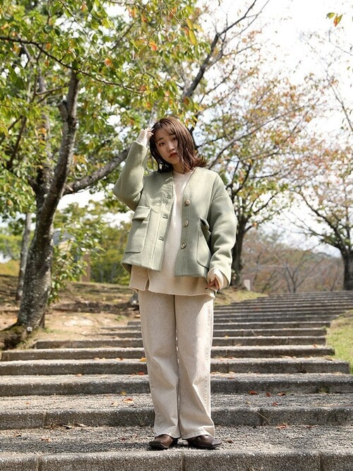 2022 AW フロントデザインニット（ニット/セーター）｜select