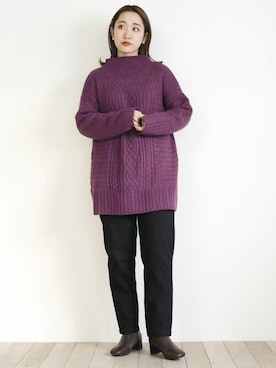 SELECT MOCAさん(レディース・163cm)の秋コーディネート