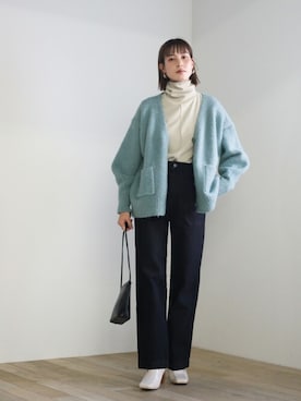 SELECT MOCAさん(レディース・163cm)の冬コーディネート