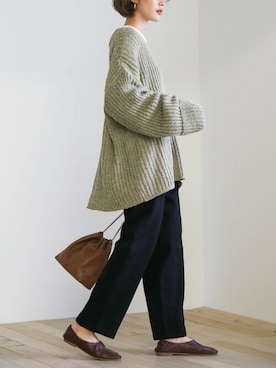 SELECT MOCAさん(レディース・163cm)の冬コーディネート