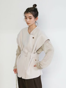 SELECT MOCAさん（レディース・163cm）の冬コーディネート