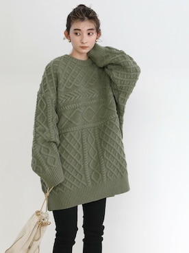 SELECT MOCAさん(レディース・158cm)の冬コーディネート