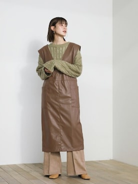 SELECT MOCAさん（レディース・163cm）の冬コーディネート