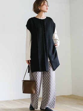 SELECT MOCAさん（レディース・163cm）の冬コーディネート