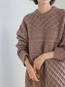 SELECT MOCAさん（レディース・163cm）の冬コーディネート