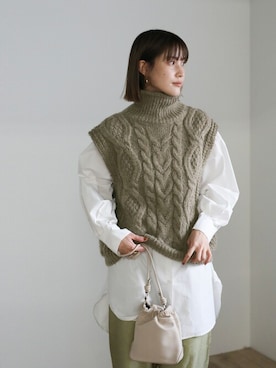 SELECT MOCAさん(レディース・163cm)の冬コーディネート