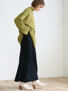 SELECT MOCAさん(レディース・163cm)の冬コーディネート