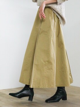 SELECT MOCAさん(レディース・163cm)の冬コーディネート