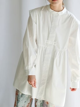 「select MOCA（セレクトモカ）のアイテム（パンツ）」を使った、SELECT MOCAさん（レディース・163cm）の春コーディネート