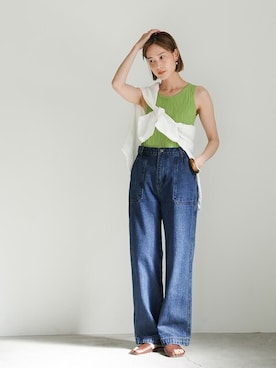 SELECT MOCAさん（レディース・163cm）の夏コーディネート