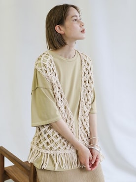 SELECT MOCAさん（レディース・163cm）の夏コーディネート