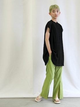 SELECT MOCAさん（レディース・158cm）の夏コーディネート