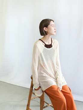 SELECT MOCAさん（レディース・163cm）の夏コーディネート