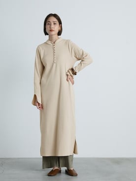 「リブ　」｜「アイテム（アクセサリー）」を使った、SELECT MOCAさん（レディース・163cm）の夏コーディネート