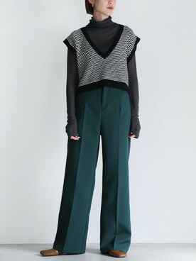 SELECT MOCAさん（レディース・163cm）の夏コーディネート